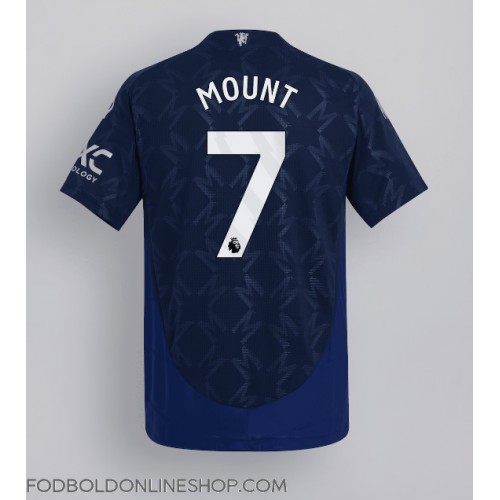 Manchester United Mason Mount #7 Udebanetrøje 2024-25 Kortærmet